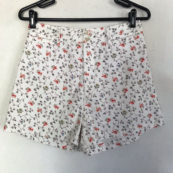 REBECCA TAYLOR vine print Twill shorts NWT - Picture 2 of 8